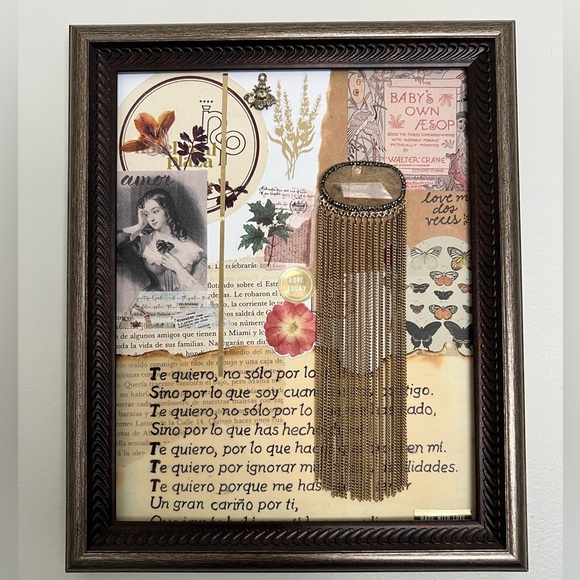 Handmade Vintage Inspired Wall Art - Picture 1 of 5